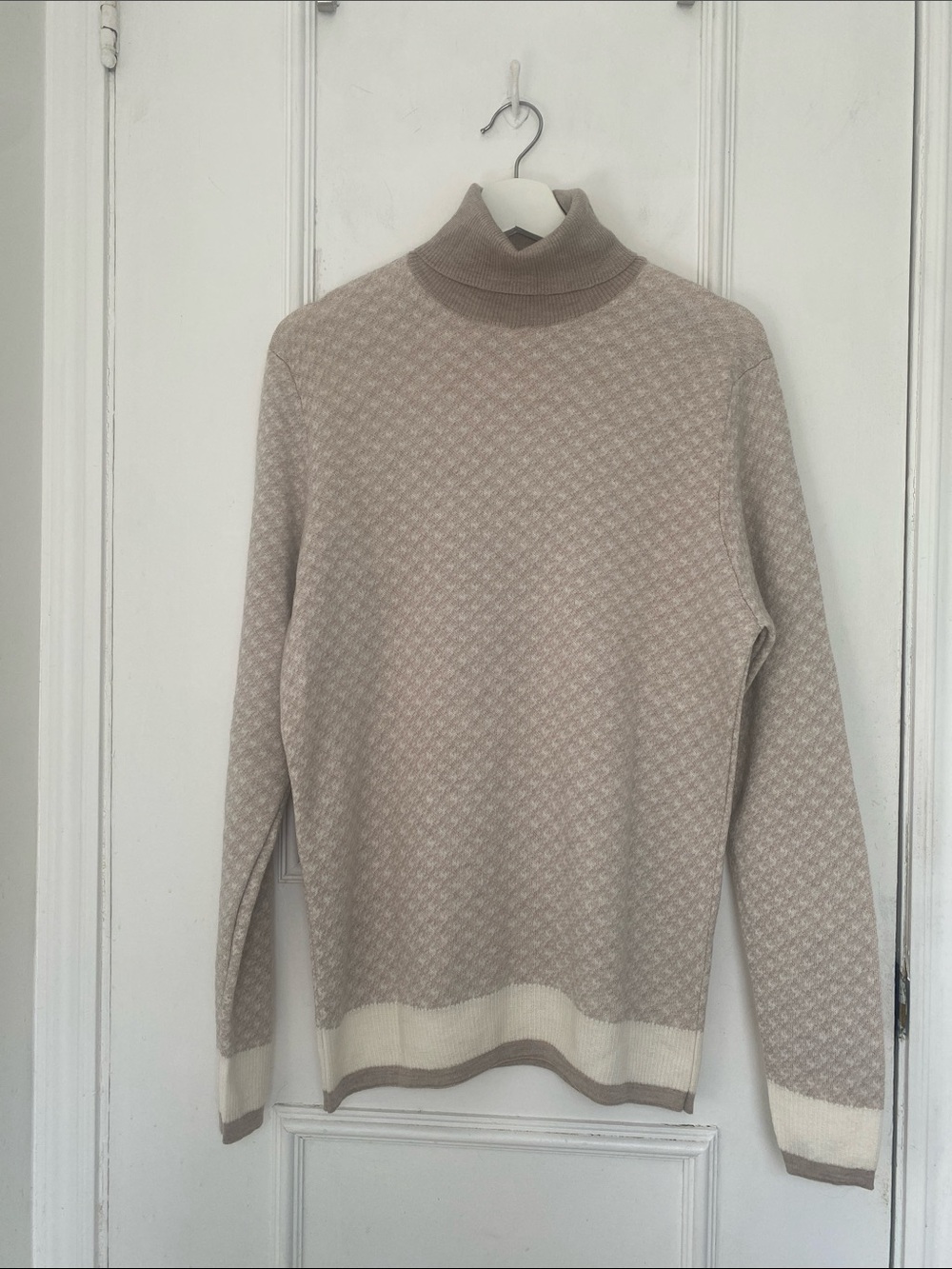 Canali Turtleneck Sweater for Men 100% Wool. Made In 🇮🇹 Medium